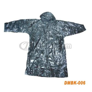 Emergency Watweproof Foil Poncho for Outdoor